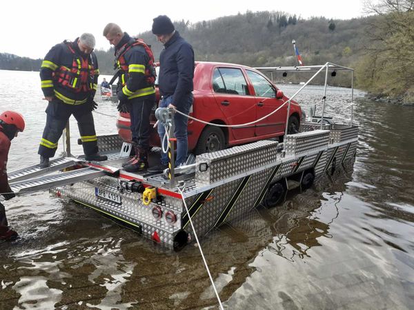 Deployed with rescue crews