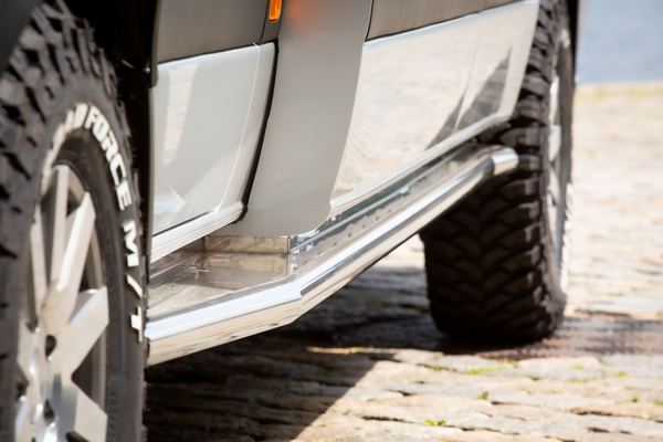 Wheel and widened arch